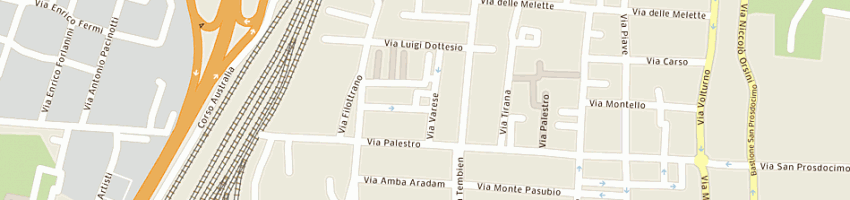 Mappa della impresa costa andrea a PADOVA