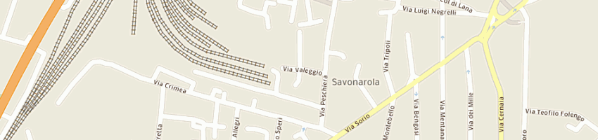 Mappa della impresa favaron gianni a PADOVA