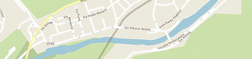 Mappa della impresa la pelle srl a AREZZO