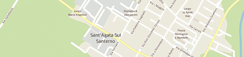 Mappa della impresa capucci domenico sncdi capucci paolo e c a SANT AGATA SUL SANTERNO