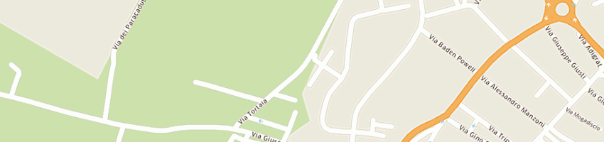 Mappa della impresa new transport di tesone fabio a AREZZO
