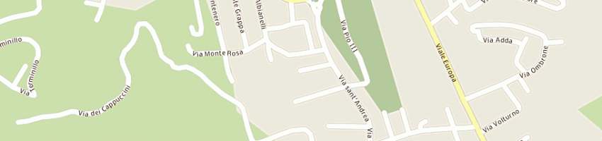 Mappa della impresa palazzi snc di palazzi marcello e c a SARTEANO