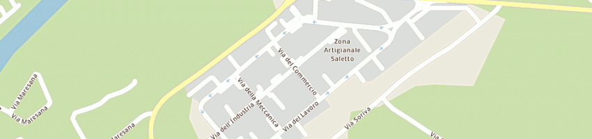 Mappa della impresa autosalmaso srl a VIGODARZERE