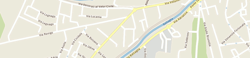 Mappa della impresa gurian carlo a PADOVA