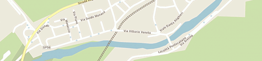 Mappa della impresa bphone srl a AREZZO