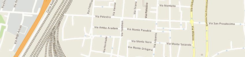 Mappa della impresa lazzaro sabrino a PADOVA