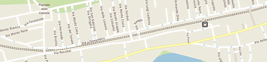 Mappa della impresa rossi giampaolo a SANTA MARINELLA