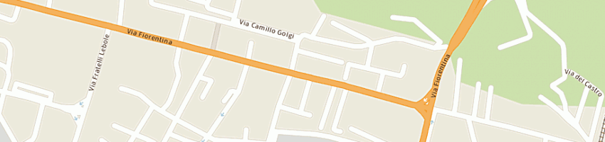 Mappa della impresa bar x snc di ferrini e c a AREZZO