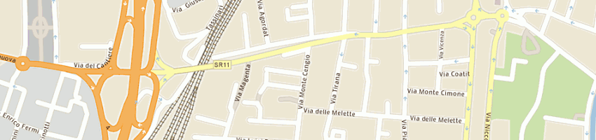 Mappa della impresa aspiag service srl a PADOVA