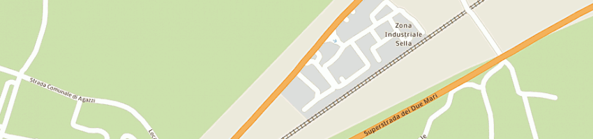 Mappa della impresa autocarrozzeria otelli leo a AREZZO
