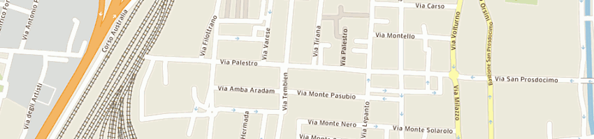 Mappa della impresa disaro' nicola a PADOVA