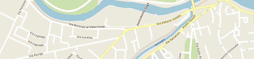 Mappa della impresa bar armistizio snc di luca milanetto e c a PADOVA
