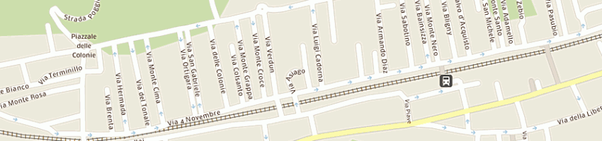 Mappa della impresa studio tecnico gravanago di gravanago g e c - societa' in accomandita semplice a SANTA MARINELLA