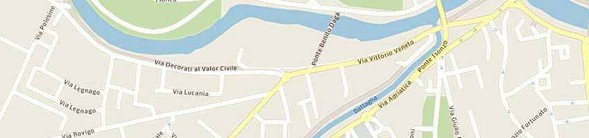 Mappa della impresa pauro gino a PADOVA