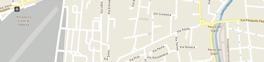 Mappa della impresa ehr srl a PADOVA