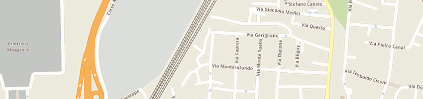 Mappa della impresa arnoldo mondadori editore a PADOVA