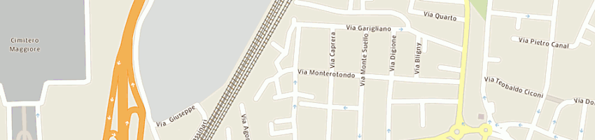 Mappa della impresa centro danza koreos a PADOVA