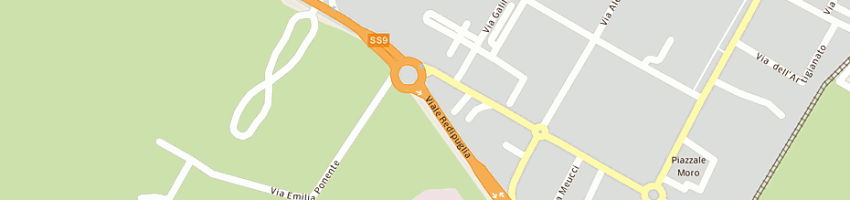 Mappa della impresa unicredit banca spa a RAVENNA