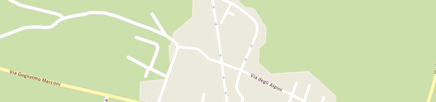 Mappa della impresa trattoria al leone a VILLA DEL CONTE