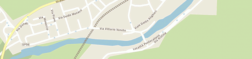 Mappa della impresa dario e anna gastronomia srl a AREZZO