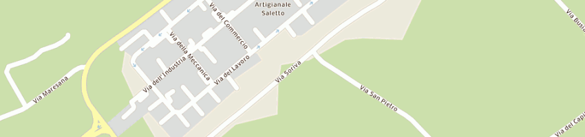Mappa della impresa modelleria griggio sas a VIGODARZERE