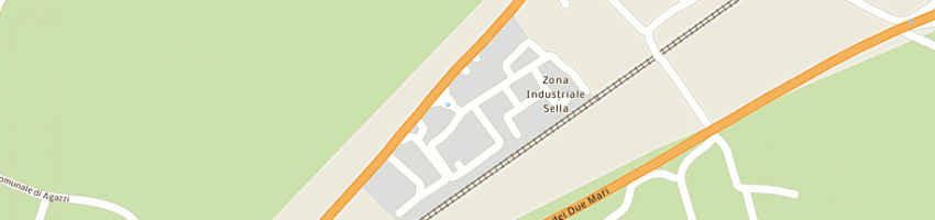 Mappa della impresa giallante srl a AREZZO