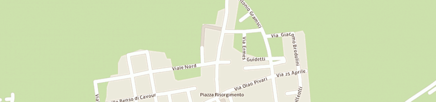 Mappa della impresa farmacia stabellini dei dottori l ed a boco snc a FORMIGNANA
