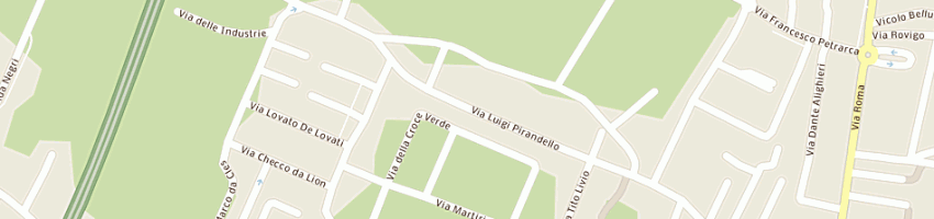 Mappa della impresa vanzan paolo a ALBIGNASEGO
