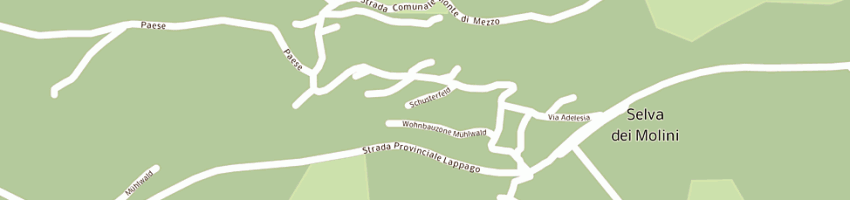 Mappa della impresa scuola elementare a SELVA DEI MOLINI