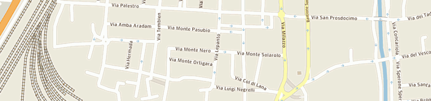 Mappa della impresa vescovi claudio a PADOVA