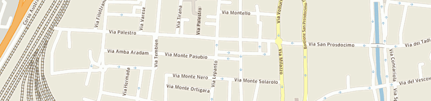 Mappa della impresa bison attilio a PADOVA