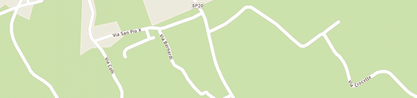 Mappa della impresa dal zotto alido a PADERNO DEL GRAPPA