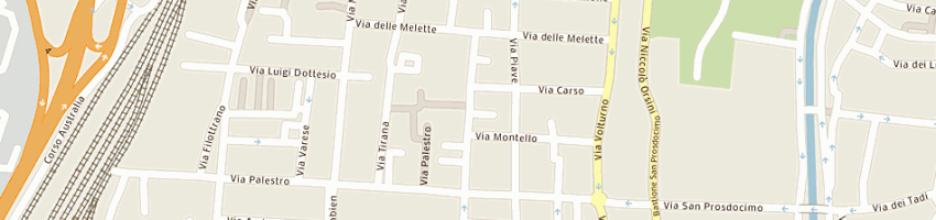 Mappa della impresa foralosso lino di foralosso alessandro e csnc a PADOVA