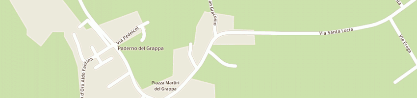 Mappa della impresa bordin guido a PADERNO DEL GRAPPA