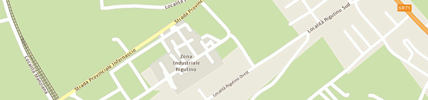 Mappa della impresa autocarrozzeria la fornace a AREZZO