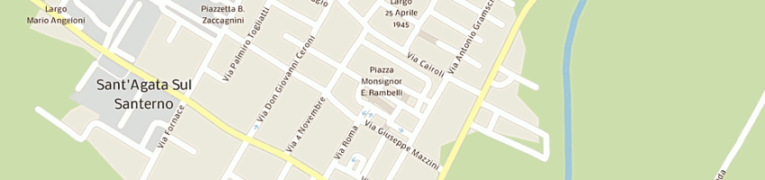 Mappa della impresa parrocchia di sagata sul santerno a SANT AGATA SUL SANTERNO