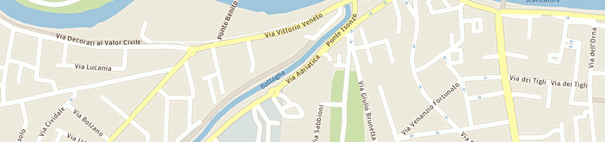 Mappa della impresa l'immagine di barbiero c e valandro a snc a PADOVA
