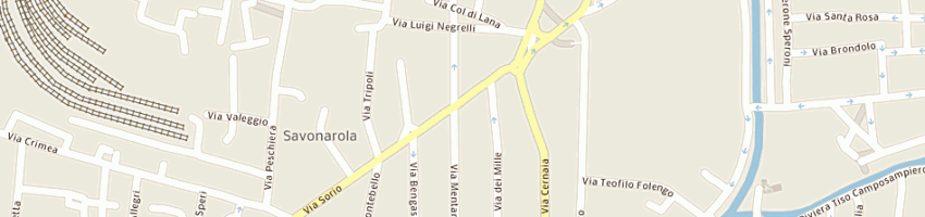 Mappa della impresa varotto mara a PADOVA