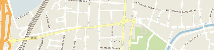 Mappa della impresa ml clima srl a PADOVA