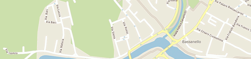 Mappa della impresa zennari giuseppe a PADOVA