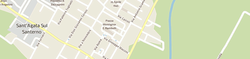 Mappa della impresa salamida giuseppina a SANT AGATA SUL SANTERNO
