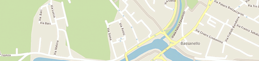Mappa della impresa blu srl a PADOVA