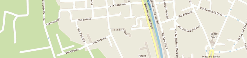 Mappa della impresa peretti e associati di alessandro peretti e c (sas) a PADOVA