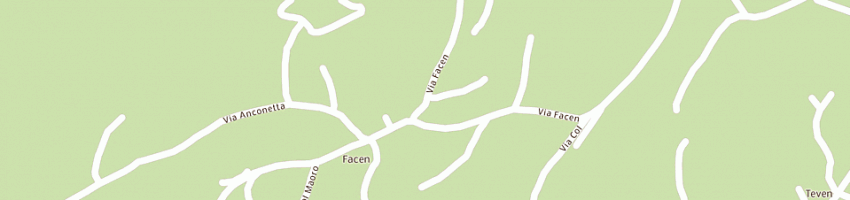 Mappa della impresa rento dario a PEDAVENA