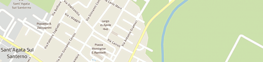 Mappa della impresa emaldi nedo a SANT AGATA SUL SANTERNO