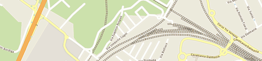 Mappa della impresa ansoldi ettore a PADOVA