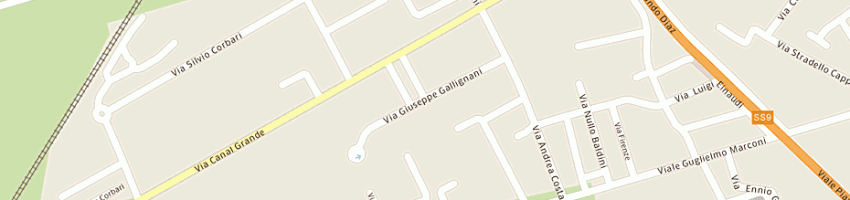 Mappa della impresa lazzari antonio a FAENZA
