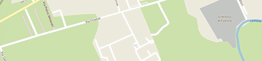 Mappa della impresa botti claudio a FAENZA