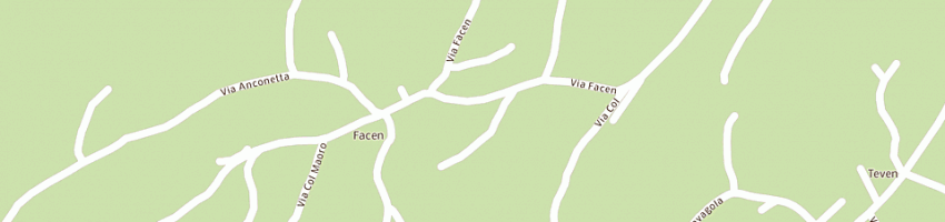 Mappa della impresa comunita' villa san francesco a PEDAVENA