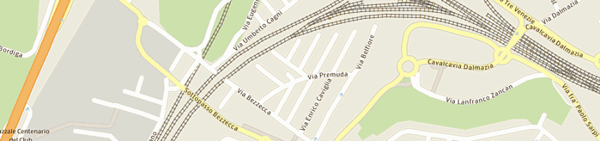 Mappa della impresa guzzo ruggero a PADOVA